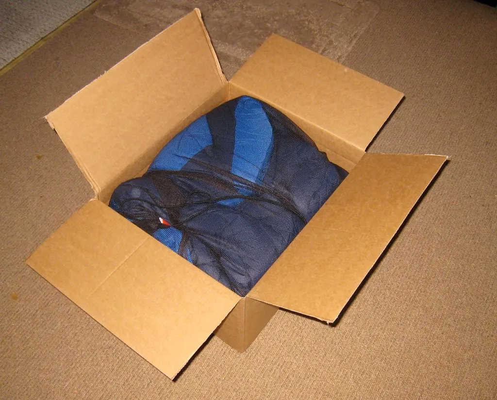 eBay order packed for shipping